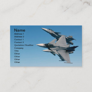 Airplane Business card
