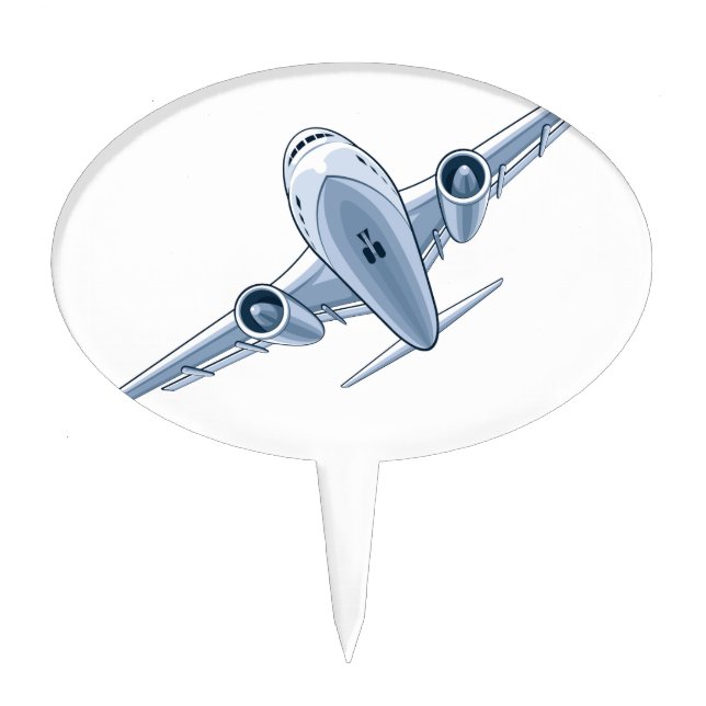 Airplane Cake Topper (Front)