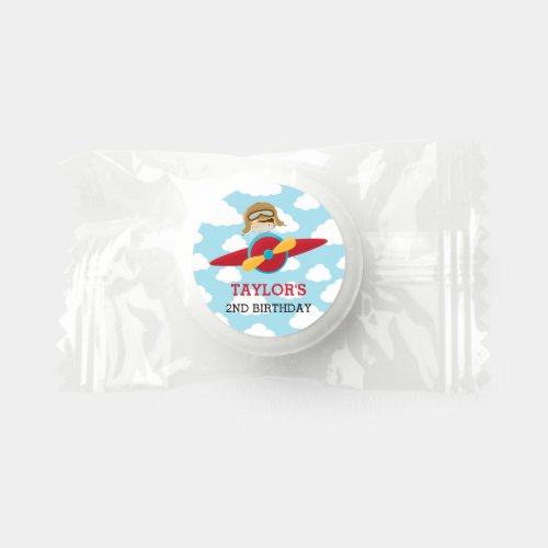 Airplane Candy Favors _ Pilot Boy Birthday Favor