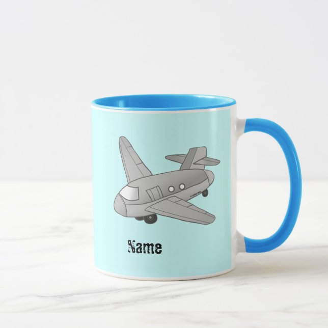 Airplane Cargo Plane Mug (Right)