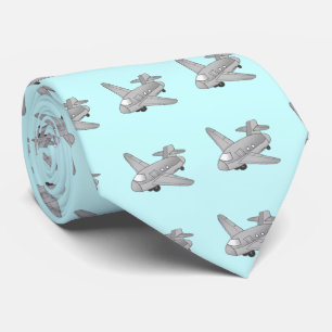 Airplane Cargo Plane Tie