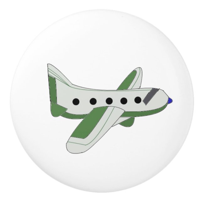 Airplane Ceramic Knob (Front)