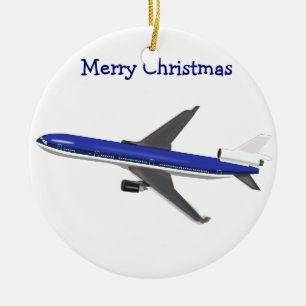Airplane Christmas Ornaments