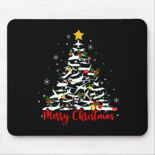 Airplane Christmas Tree Most Likely Lot Merry Chri Mouse Pad