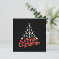 Airplane Christmas Tree Pilot