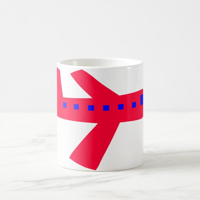 Airplane Coffee Mug (Center)