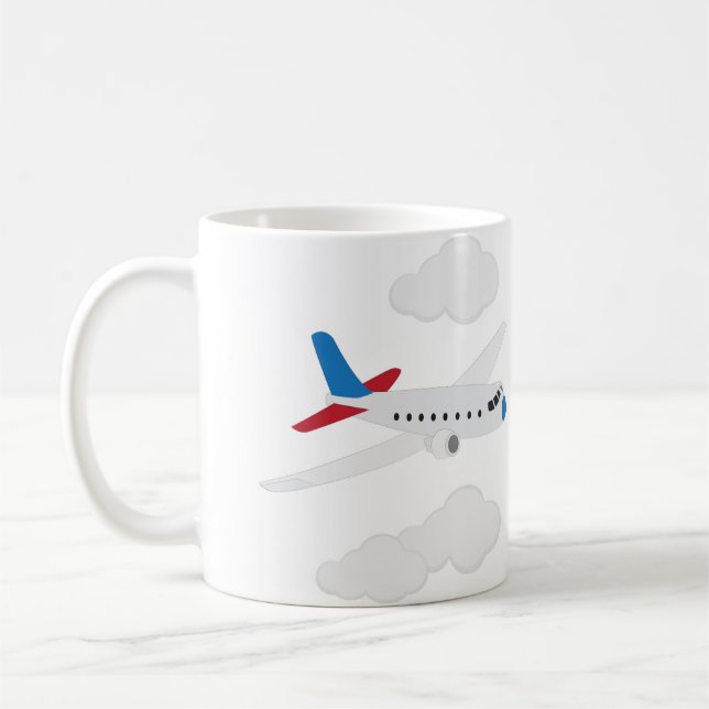 Airplane Coffee Mug (Left)