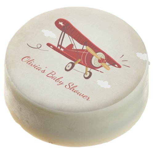 Airplane Cookies Travel Adventure Vintage Shower