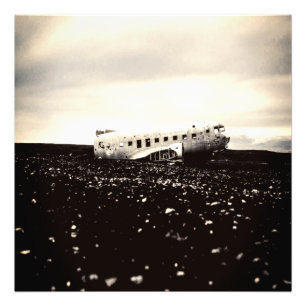 Airplane Crash Photo Print
