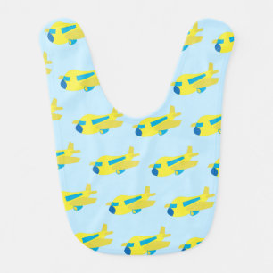 Airplane Design Baby Bib