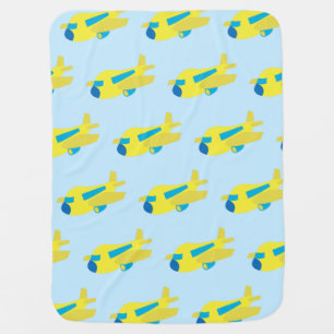 Airplane Design Baby Blanket