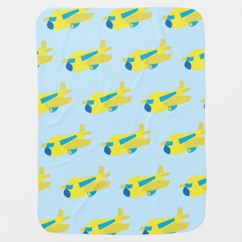 Airplane Design Baby Blanket