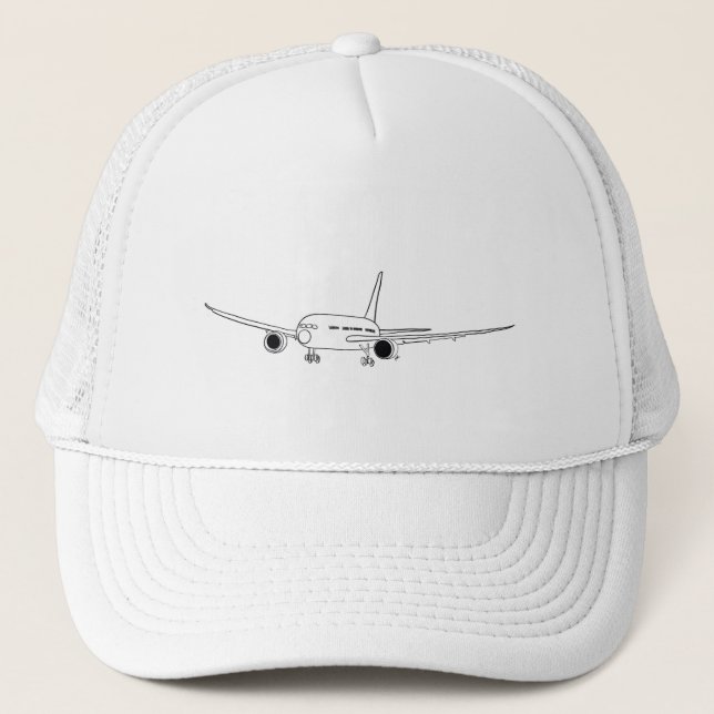 Airplane design Trucker Hat, Trucker Hat (Front)