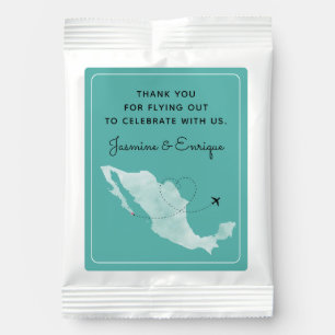 Airplane Destination Wedding Mexico Margarita Drink Mix