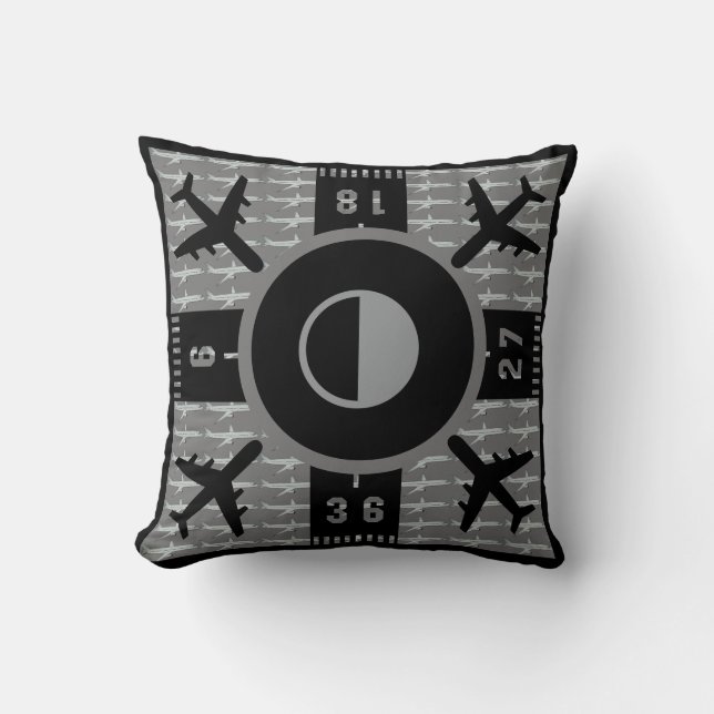 Airplane Edition Double Sided Pillow (Front)
