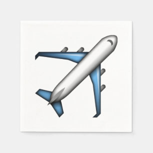 Airplane - Emoji Napkins