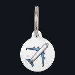 Airplane - Emoji Pet Tag<br><div class="desc">Airplane - Emoji</div>