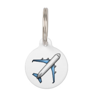Airplane - Emoji Pet Tag