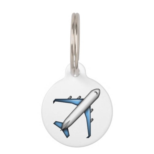 Airplane _ Emoji Pet Tag