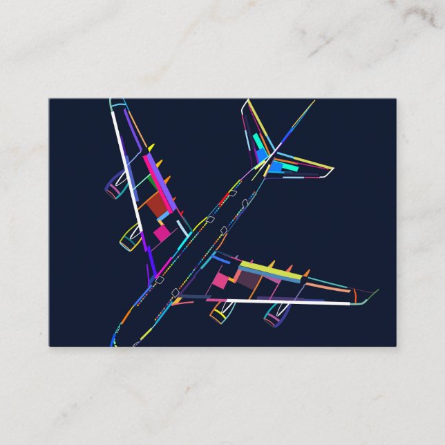 Airplane Enclosure Card (Front)