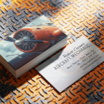 Airplane Engine Aircraft Mechanic Vintage Plane Business Card<br><div class="desc">Airplane Engine Aircraft Mechanic Business Card. Simple & black graphic design. Don't miss opportunity to get it!</div>