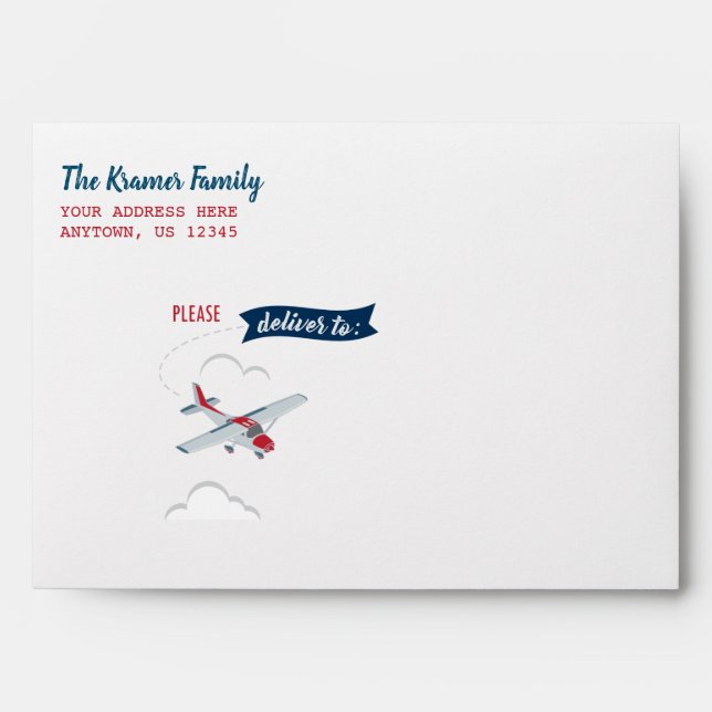 Airplane Envelopes (Front)