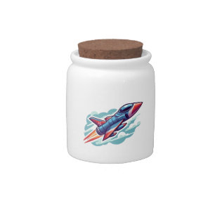 airplane/fighter jet candy jar