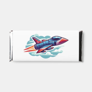 airplane/fighter jet hershey bar favors