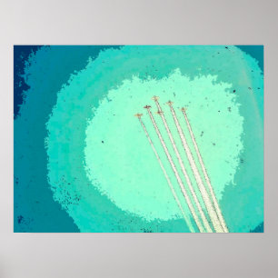 Airplane Flight  Poster