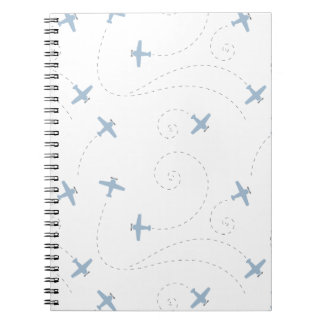 airplane flying illustration notebook