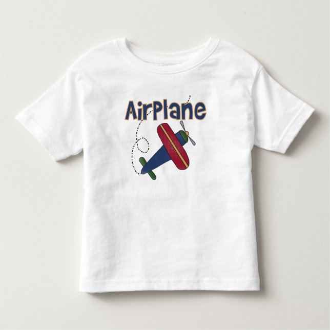 Airplane Flying Plane Toddler T-shirt (Front)
