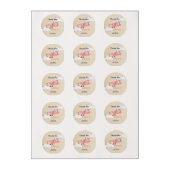 Airplane Frosting Rounds, Cupcake Topper Edible Frosting Rounds (Sheet)