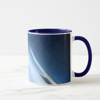 Airplane in Flight: Wing Span Mug
