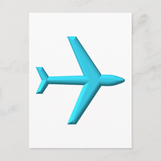 Airplane/Jet Postcard (Front)