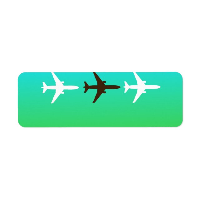 Airplane Label (Front)