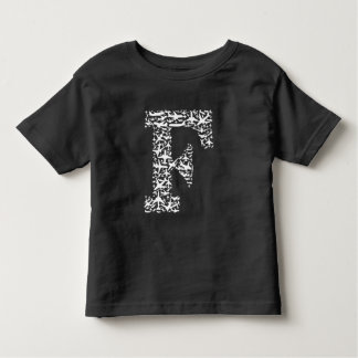 Airplane Letter F Toddler T-shirt