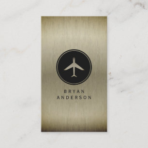 Airplane Logo Business Card