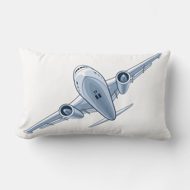 Airplane lumbar outlet pillow