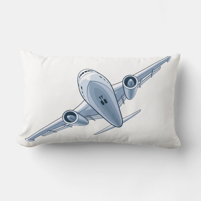 Airplane Lumbar Pillow (Front)