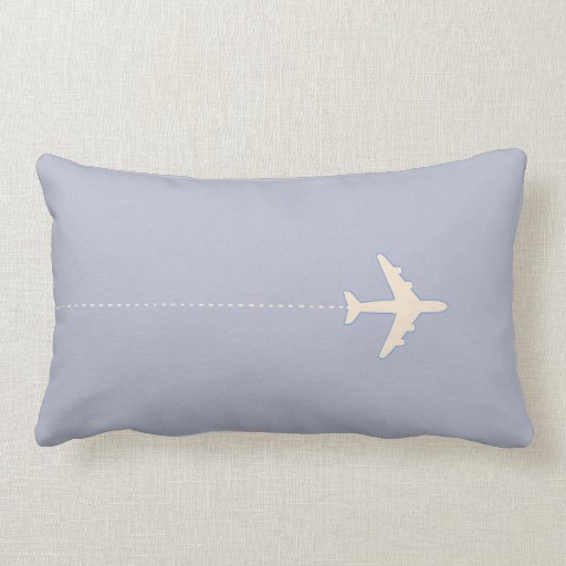 airplane lumbar pillow | Zazzle