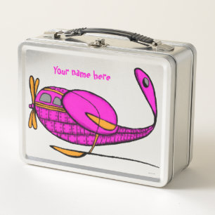 Airplane Lunch Box
