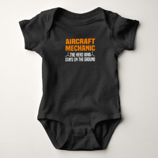 Airplane Mechanic Aircraft Engineer Engineer Baby Bodysuit