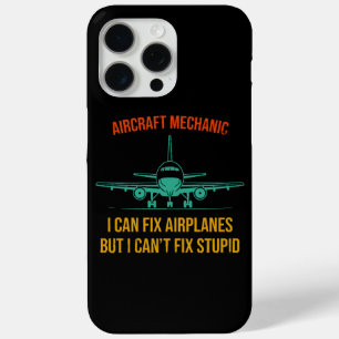 Airplane mechanic i can fix airplanes but i can't iPhone 15 pro max case