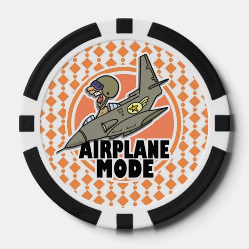 airplane mode poker chips