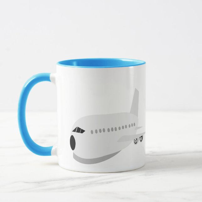 Airplane Mug (Left)