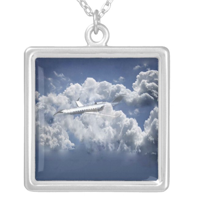Airplane necklace (Front)