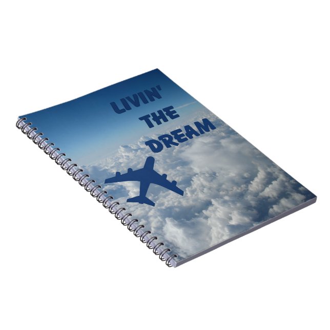 Airplane Notebook (Right Side)