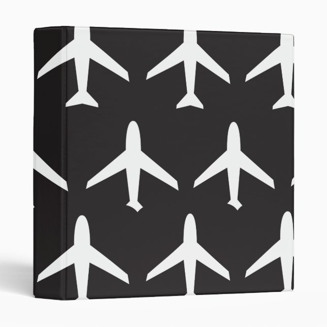 Airplane pattern binder (Front/Spine)