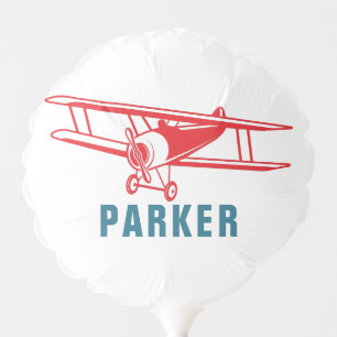 Airplane Personalized Balloon