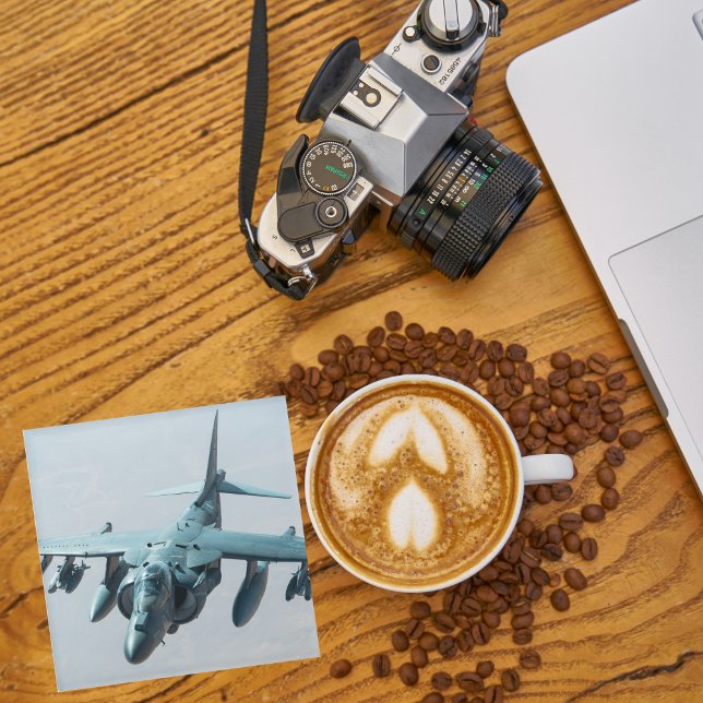 Airplane Photo, Cool Fun Aviation Glass Coaster (Creator Uploaded)